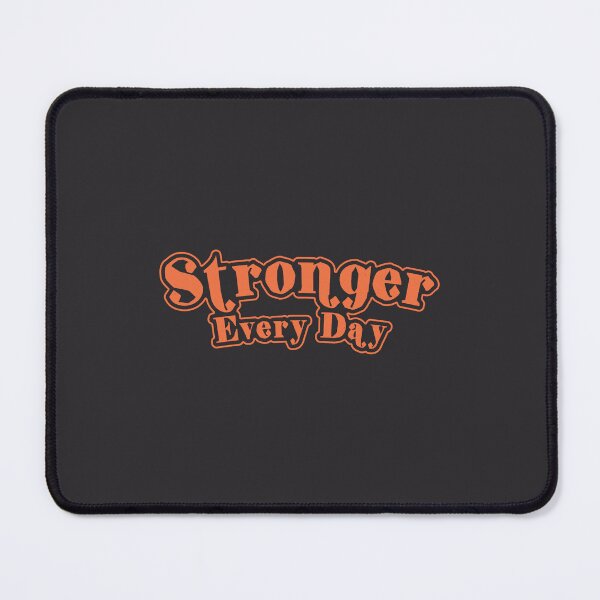Item preview, Bold Retro Stronger Every Day Typography designed and sold by trepiu.