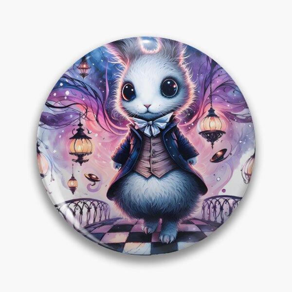 Item preview, Gothic Watercolor Rabbit Fantasy designed and sold by RubisLeaf.