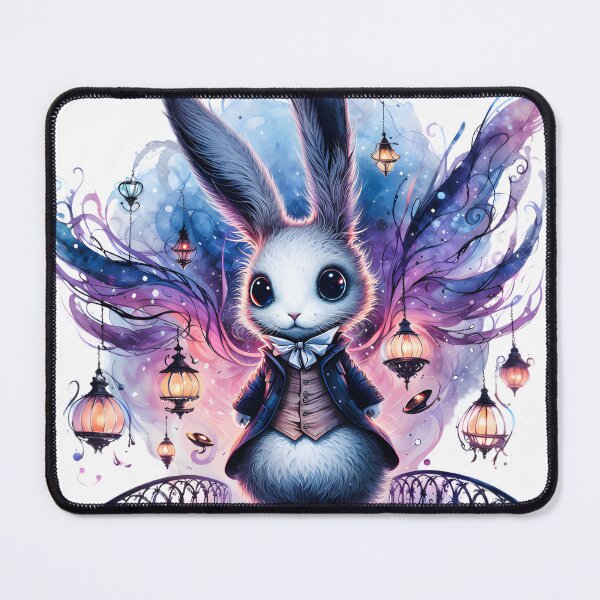 Item preview, Gothic Watercolor Rabbit Fantasy designed and sold by RubisLeaf.