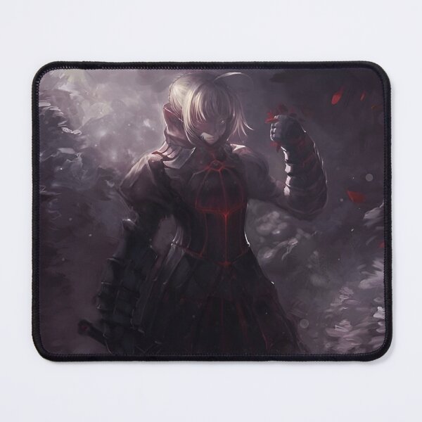Item preview, Saber Dark Knight in Crimson Shadows – Gothic Anime Warrior Art designed and sold by Dyan4.