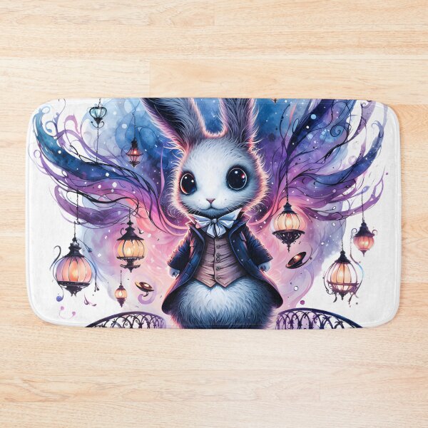 Item preview, Gothic Watercolor Rabbit Fantasy designed and sold by RubisLeaf.