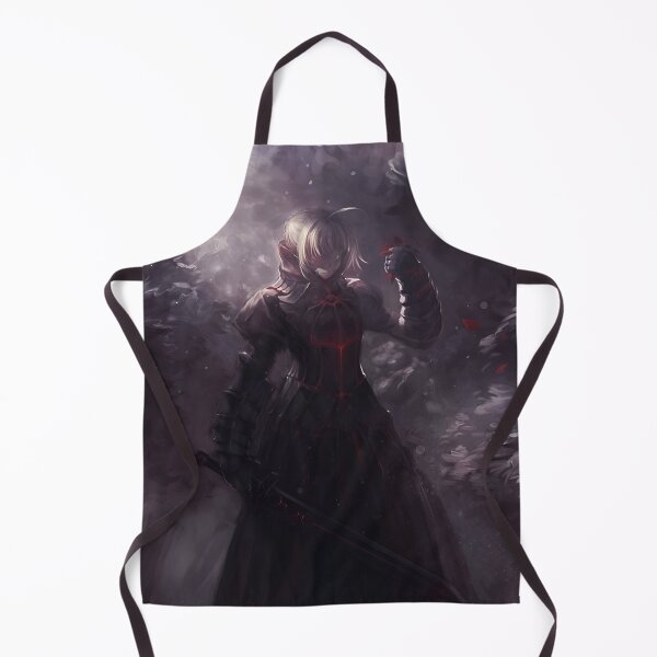 Item preview, Saber Dark Knight in Crimson Shadows – Gothic Anime Warrior Art designed and sold by Dyan4.