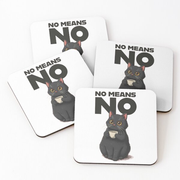 Item preview, The Ultimate 'No Means No' Kitty designed and sold by Bluerange27.