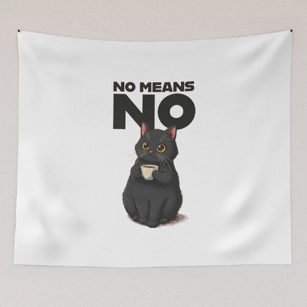 Item preview, The Ultimate 'No Means No' Kitty designed and sold by Bluerange27.