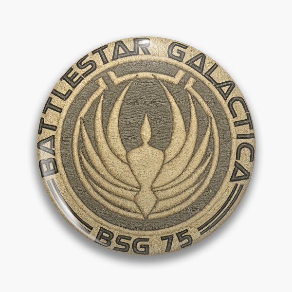 Item preview, Battlestar galactica embroidery patch logo designed and sold by mvojnovic1992.