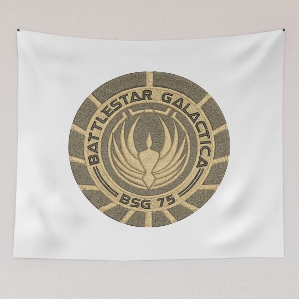 Item preview, Battlestar galactica embroidery patch logo designed and sold by mvojnovic1992.