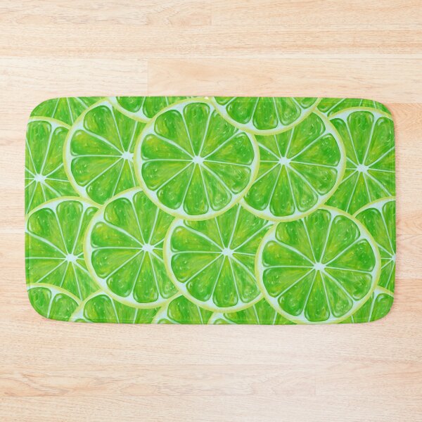 Item preview, Lime Slice Pattern – Fresh Green Citrus Fruit Design designed and sold by Digital Muse Store.
