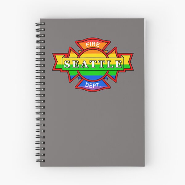 Item preview, SEATTLE-FIRE-RAINBOW-(SMALL LOGO) designed and sold by TriniteeCosta.