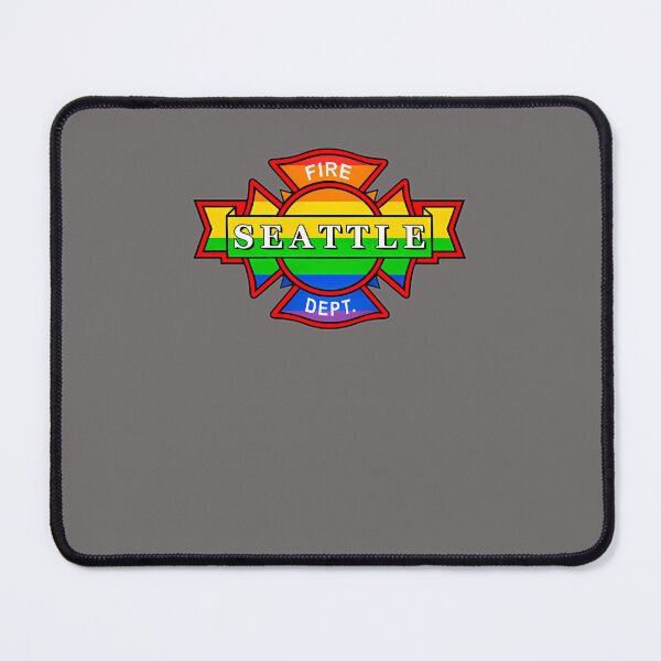 Item preview, SEATTLE-FIRE-RAINBOW-(SMALL LOGO) designed and sold by TriniteeCosta.