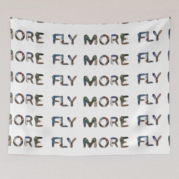Item preview, Bird Memes - Fly More (I) designed and sold by nature. electrified..