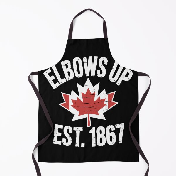 Item preview, Elbows Up Canada Est 1867 Maple Leaf Patriotic Graphic designed and sold by flagylART.