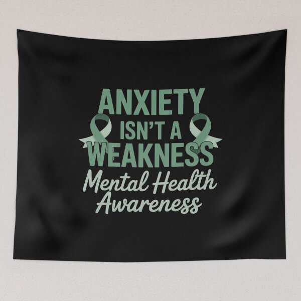 Item preview, Anxiety Isn'T A Weakness Mental Health Awareness designed and sold by DianaStantzo.