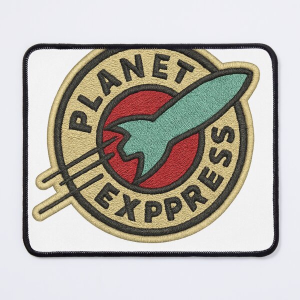 Item preview, Planet express logo embroidery patch sticker designed and sold by mvojnovic1992.