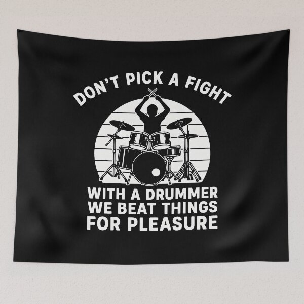 Item preview, Funny Drummer Drumming Drums Percussionist I Beating Things designed and sold by hemagamo.