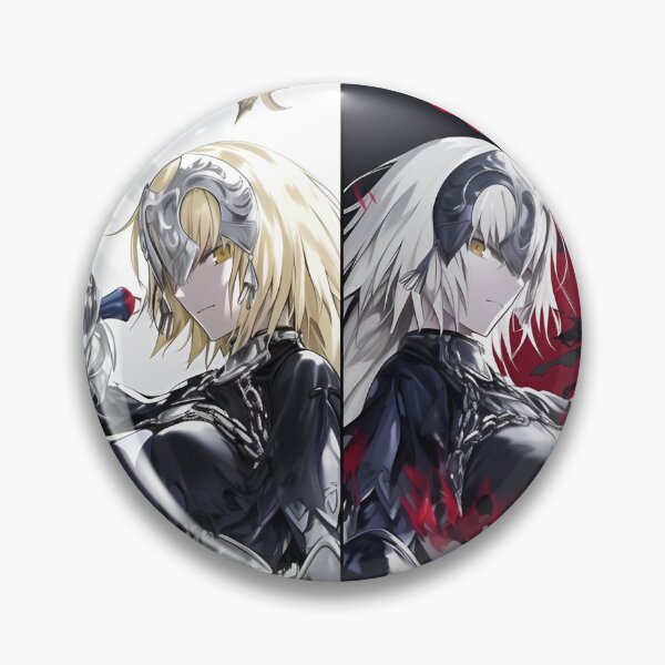 Item preview, Light & Dark Twin Knights – Dual Anime Warrior Contrast Art - Saber designed and sold by Dyan4.