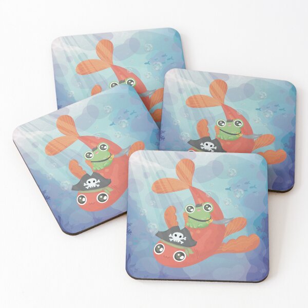 Item preview, pirate frog adventures designed and sold by Llimoneta.