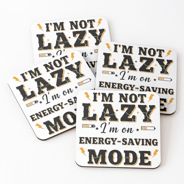 Item preview, Energy-Saving Mode Activated designed and sold by MOFAPPAREL.