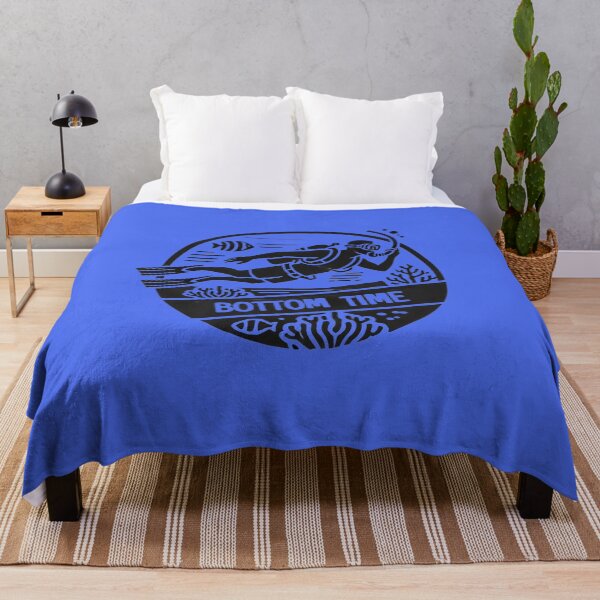 Item preview, Bottom Time – Funny Scuba Diving Humor Shirt, Sticker & Mug for Divers designed and sold by RollFuzzy.