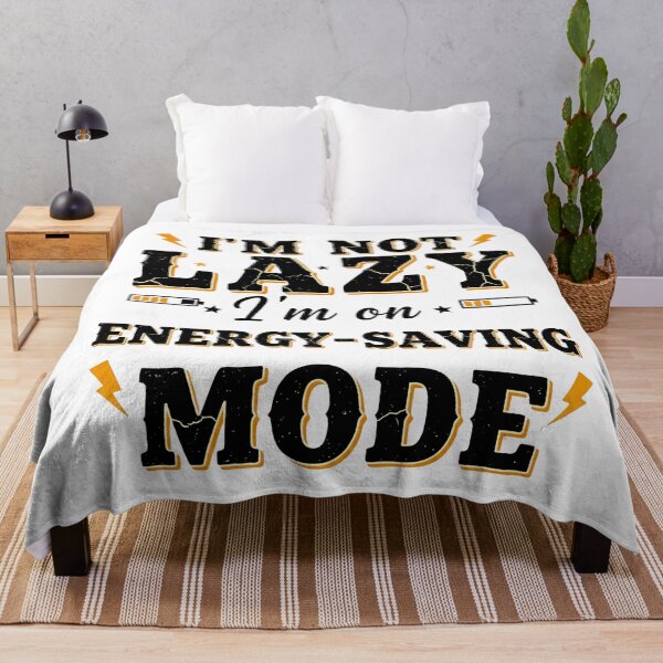 Item preview, Energy-Saving Mode Activated designed and sold by MOFAPPAREL.