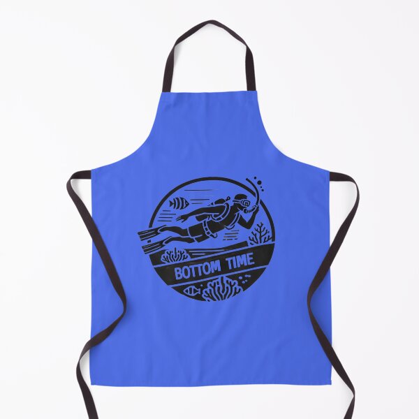 Item preview, Bottom Time – Funny Scuba Diving Humor Shirt, Sticker & Mug for Divers designed and sold by RollFuzzy.