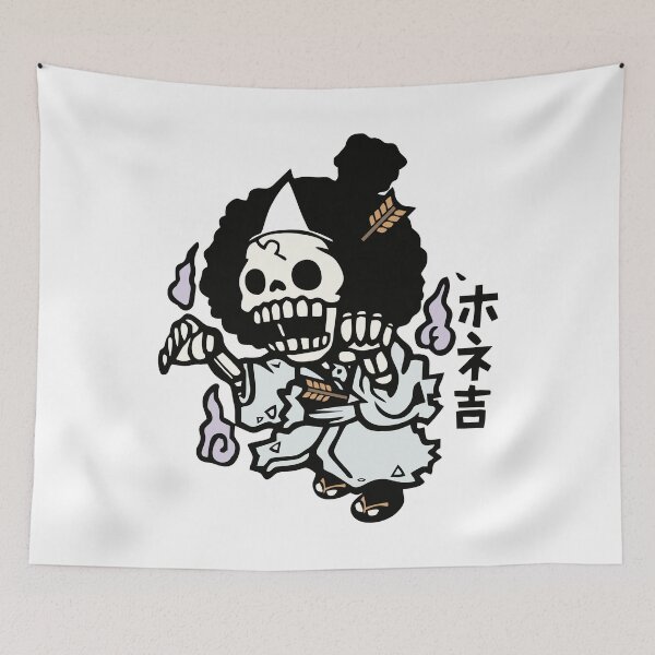Item preview, brook soul king kawaii sticker onepiece designed and sold by Weelbein9.