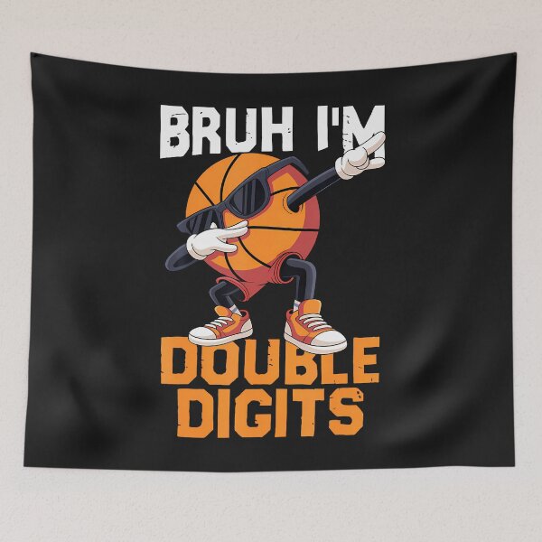 Item preview, Bruh I'M Double Digits Dabbing Basketball 10Th Birthday Boys designed and sold by ArleneJene.