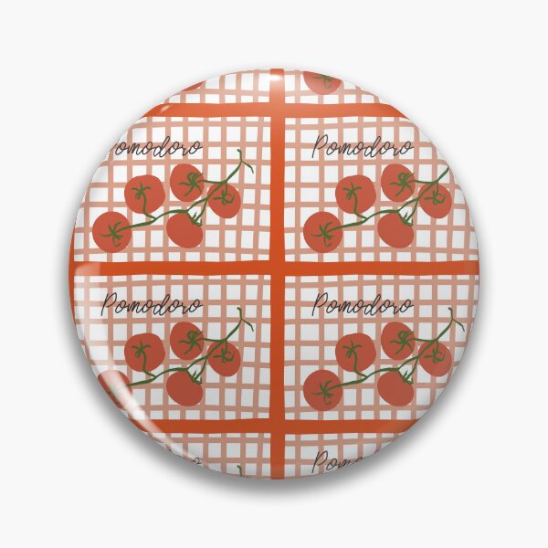 Item preview, Tomato, pomodoro - pink check  designed and sold by ElmLenonn.