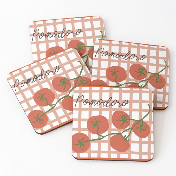 Item preview, Tomato, pomodoro - pink check  designed and sold by ElmLenonn.