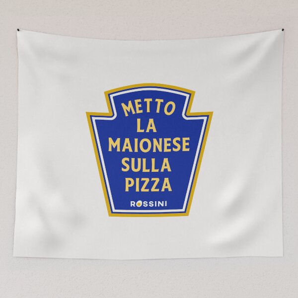 Item preview, METTO LA MAIONESE SULLA PIZZA designed and sold by bembureda.