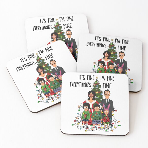 Item preview, Christmas lights Im fine, Bob'S Burgers Christmas Outfit, Xmas Family , Christmas Movie designed and sold by henryjunmille.