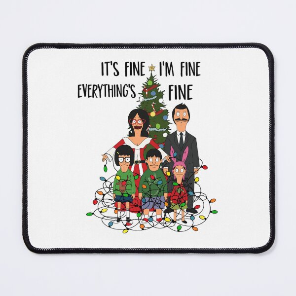Item preview, Christmas lights Im fine, Bob'S Burgers Christmas Outfit, Xmas Family , Christmas Movie designed and sold by henryjunmille.
