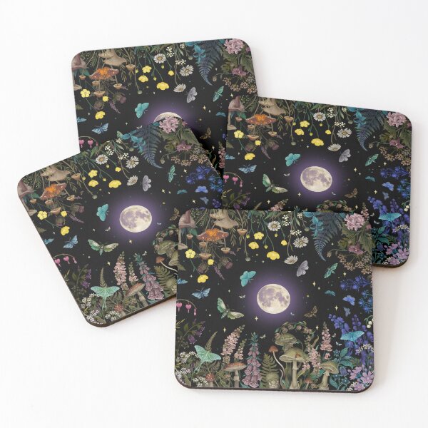 Item preview, Magical Full Moon Garden designed and sold by episodicDrawing.