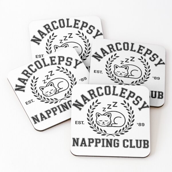 Item preview, Narcolepsy Napping Club Retro Varsity Design designed and sold by EmuEmporiumCo..