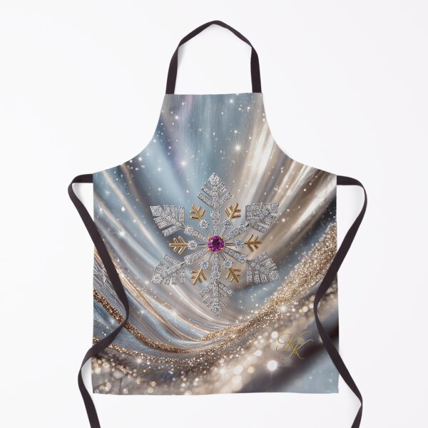 Item preview, Rubies and Diamonds Snowflake ルビーとダイヤモンドの雪の結晶 designed and sold by CamillaCreation.