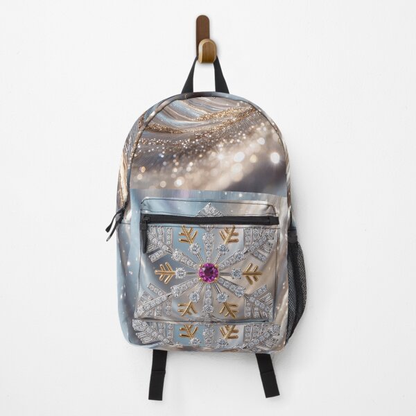 Item preview, Rubies and Diamonds Snowflake ルビーとダイヤモンドの雪の結晶 designed and sold by CamillaCreation.