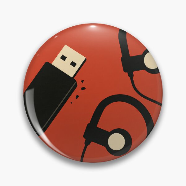 Item preview, USB Drive Earbuds Data Transfer Art designed and sold by Cine8.