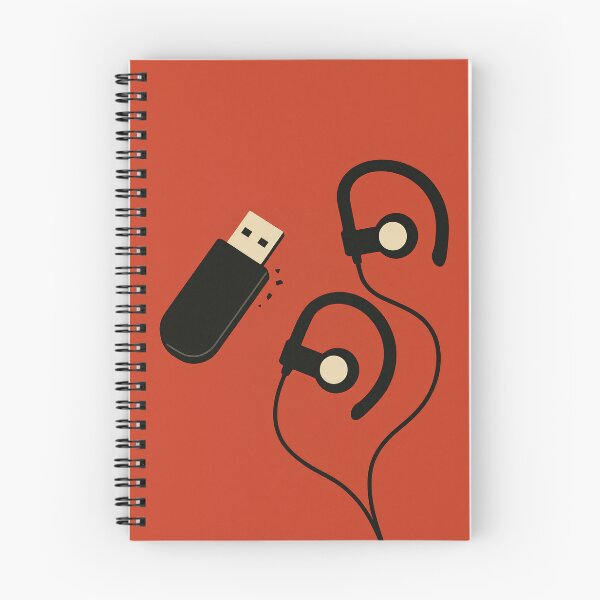 Item preview, USB Drive Earbuds Data Transfer Art designed and sold by Cine8.