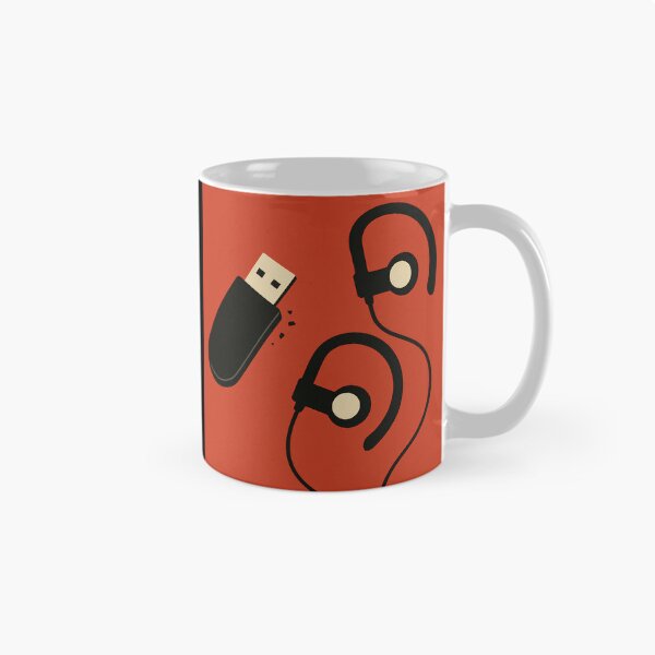 Item preview, USB Drive Earbuds Data Transfer Art designed and sold by Cine8.