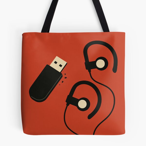 Item preview, USB Drive Earbuds Data Transfer Art designed and sold by Cine8.