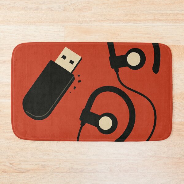 Item preview, USB Drive Earbuds Data Transfer Art designed and sold by Cine8.