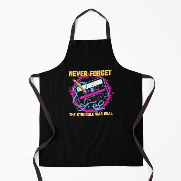 Item preview, Funny Retro Cassette Tape Never Forget The Struggle Was Real 90s designed and sold by DemureArtsy.