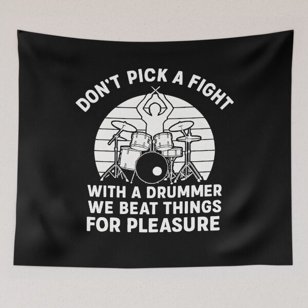 Item preview, Funny Drummer Drumming Drums Percussionist I Beating Things designed and sold by hemagamo.
