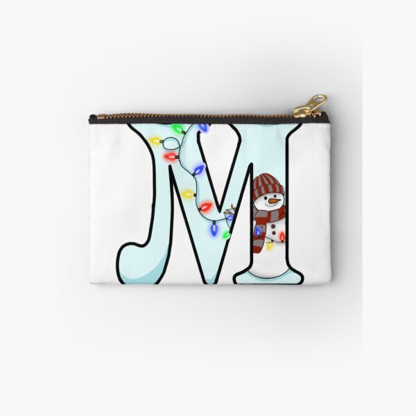 Item preview, Holiday themed letter M designed and sold by Artistkhg.