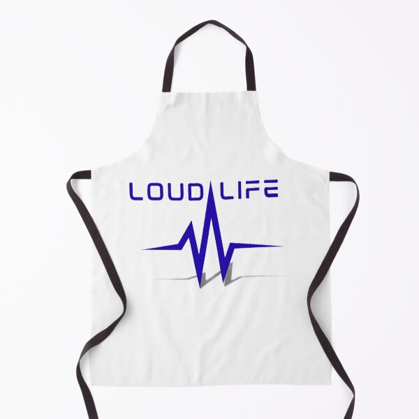 Item preview, LOUD LIFE – Minimal Aesthetic Audio Wave Graphic T-Shirt designed and sold by SenpaiSketch.