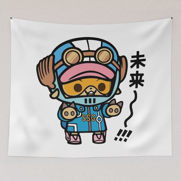 Item preview, chopper ssg suit kawaii sticker onepiece designed and sold by Weelbein9.