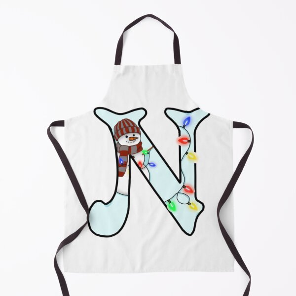 Item preview, Holiday themed letter N designed and sold by Artistkhg.