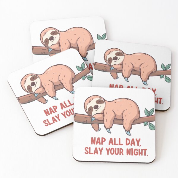 Item preview, Nap all day, slay your night — the perfect mood for everyday life! designed and sold by Be-You-Vibes.