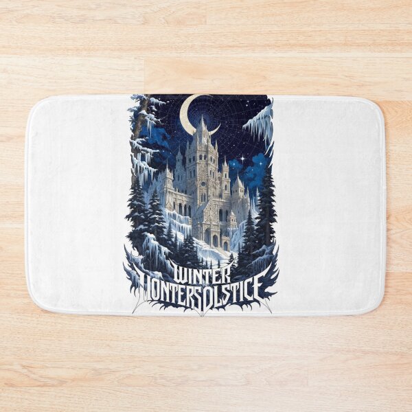 Item preview, Celestial Winter Temple T-Shirt, Premium Ornate Architecture Graphic, Icy Solstice Fortress designed and sold by YMLux.