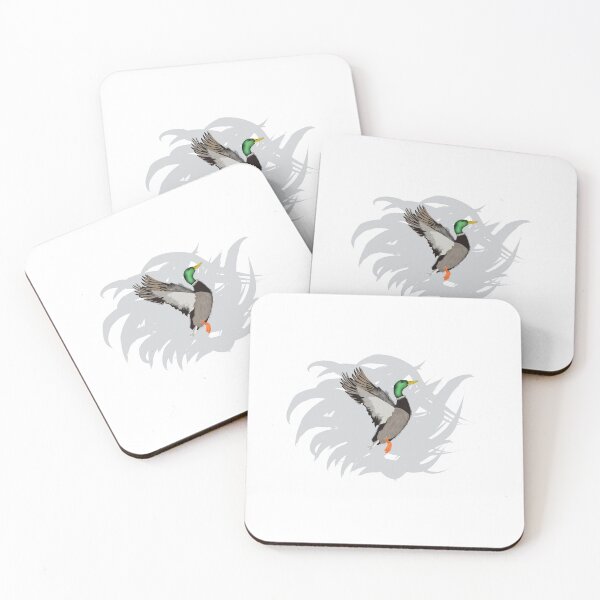 Item preview, Flying Mallard Duck – Wildlife Bird Illustration designed and sold by Diana Marrie Designs.