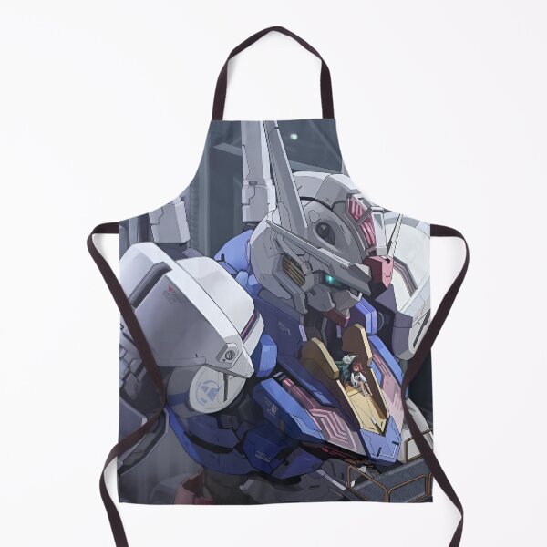 Item preview, Gundam Aerial - Futuristic Hangar Mech With Pilot – High-Tech Sci-Fi Robot Illustration designed and sold by Dyan4.